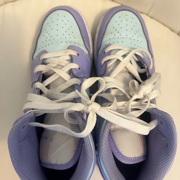 Air Jordans in Purple Pulse - Picture 2 of 5